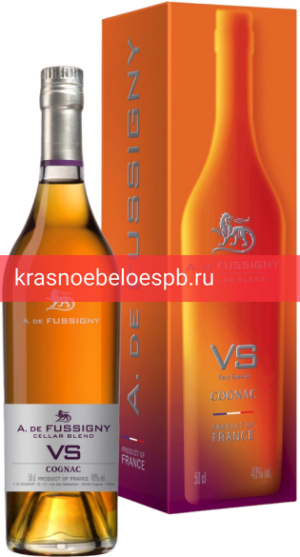 Коньяк Cognac A.de Fussigny Cellar Blend VS 0.5 л