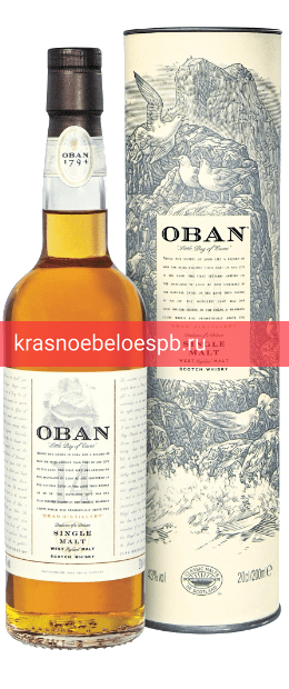 Виски Oban malt, 14 летней выдержки 0.7 л