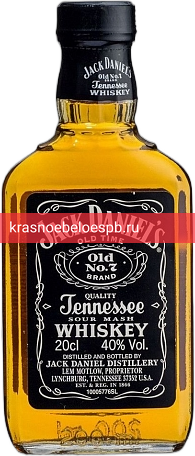Виски Jack Daniel's 0.2 л