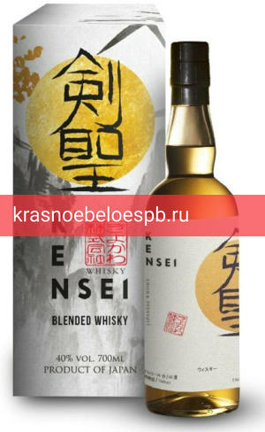 Виски Kensei Japanese Whisky в подарочной упаковке 0.7 л