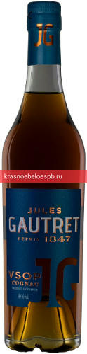 Коньяк Jules Gautret VSOP в подарочной упаковке л