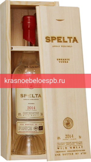 Водка Spelta, в подарочной упаковке 0.7 л