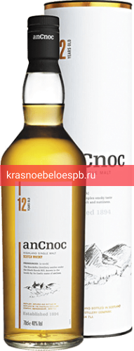 Виски An Cnoc, 12 летней выдержки 0.7 л