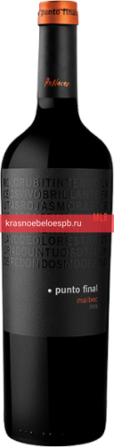 Вино Punto Final, Malbec 0.75 л