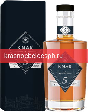 Коньяк Knar Brandy 5 y.o. 0.5 л