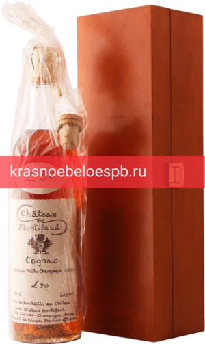 Коньяк Petite Champagne Chateau de Montifaud, 30 Years Old, wooden box 0.7 л