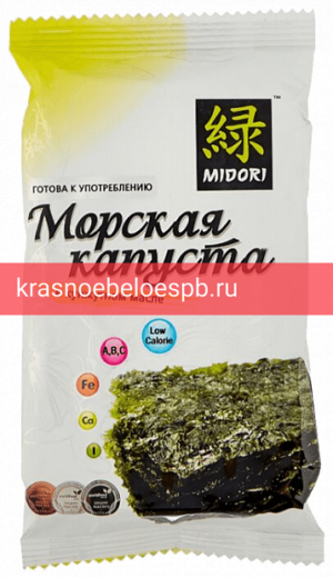Морская капуста Midori в кунжутном масле