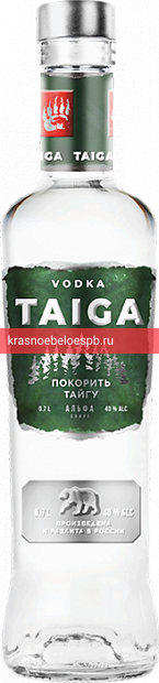 Водка Тайга 0.7 л