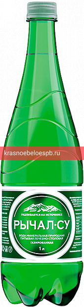 Минеральная вода Рычал-Су газированная 1 л