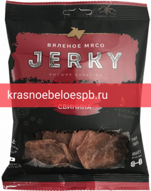 Jerky мясные из свинины