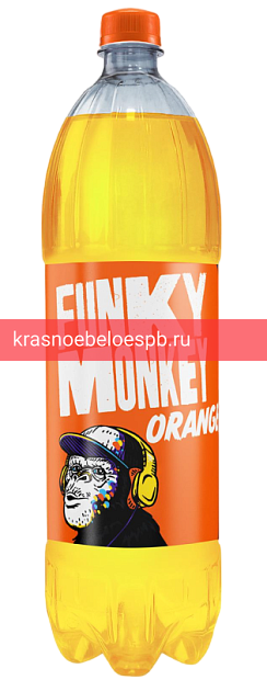 Газированный напиток FUNKY MONKEY Orange 1.5 л