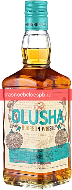 Виски Olusha Bourbon Whiskey 0.5 л