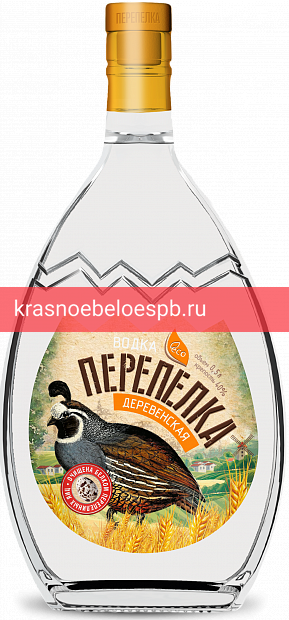 Водка Перепёлка Деревенская 0.5 л