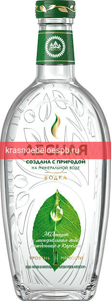 Водка Мороша, Уровень мягкости №1 0.5 л