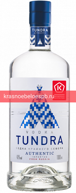 Водка Tundra 1 л