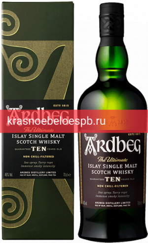 Виски Ardbeg 10 Years Old 0.7 л