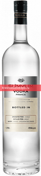 Водка Summum 1.75 л