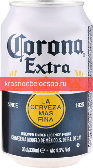 Светлое пиво Пивной напиток пастеризованный Corona Extra 0.33 л