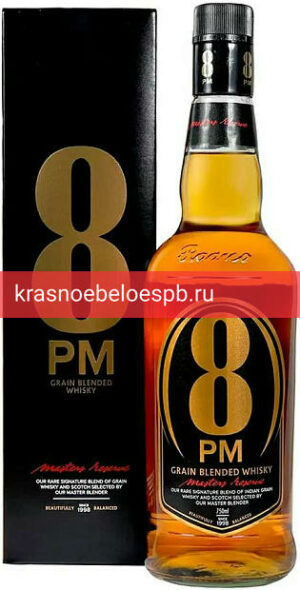 Виски 8 РM Blended 0.75 л