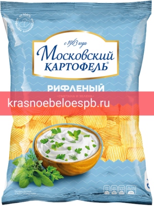 Московский Картофель со вкусом сметаны и зелени