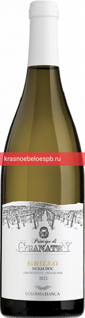 Вино Principe Di Granatey Grillo 0.75 л