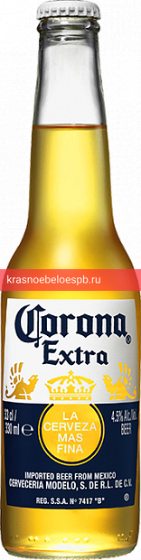 Светлое пиво Светлое пиво Corona Extra 0.33 л пивной напиток