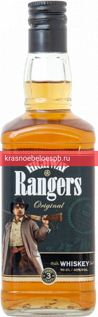 Виски Highway Rangers 3 y.o. 0.5 л