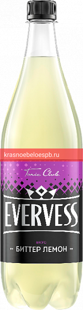 Газированный напиток Evervess Lemon Tonic 1 л