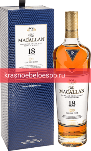 Виски The Macallan Double Cask 18 Years Old 0.7 л