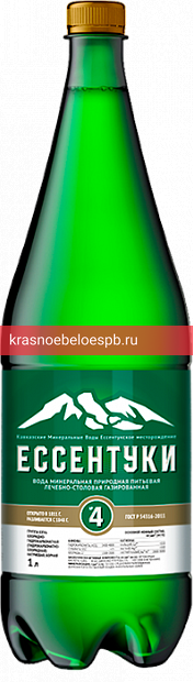 Вода Ессентуки №4 1 л