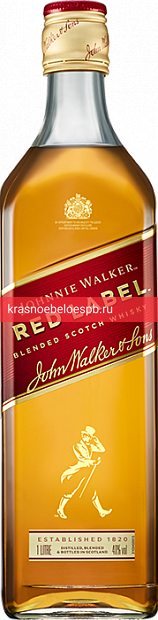 Виски Johnnie Walker Red Label 1 л
